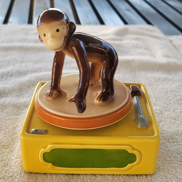 Gorham Other - Vintage curious george music box.